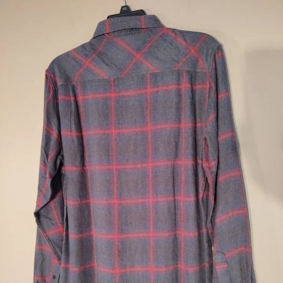 WEATHERPROOF VINTAGE SOFT LUXE FLANNEL MEN'S CASUAL DRESS SHIRT - SIZE SMALL - Picture 5 of 7